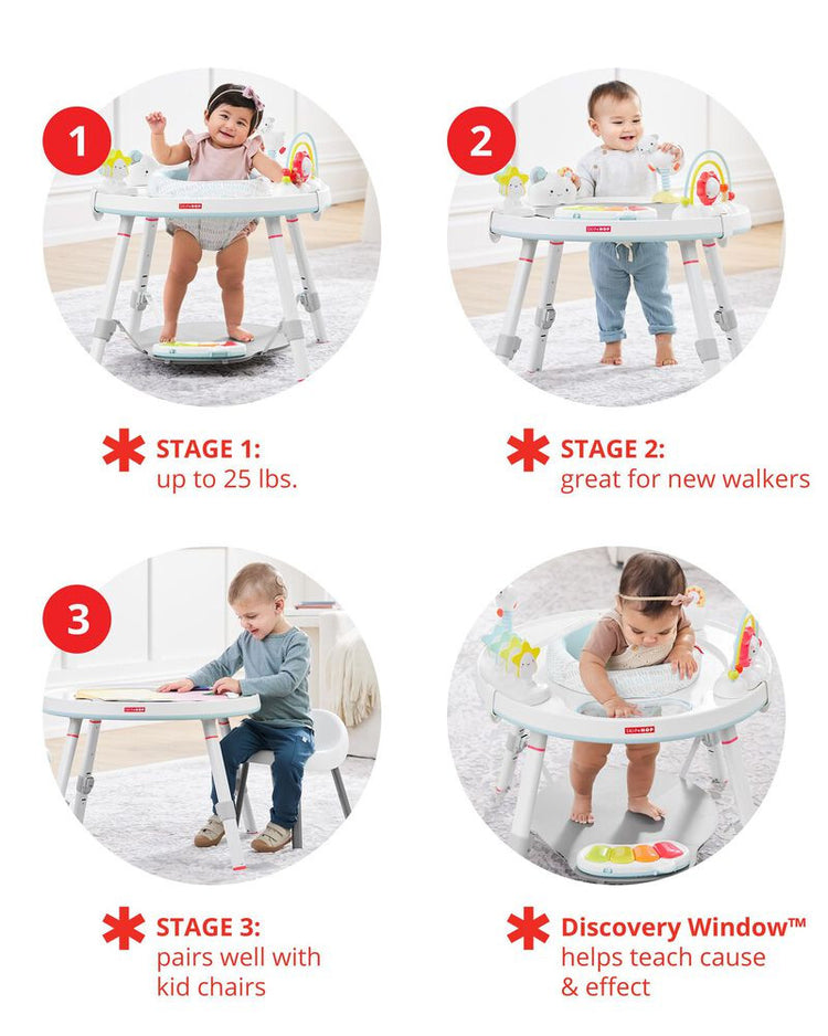 Skip Hop Silver Lining Cloud Baby's View 3-Stage Activity Center (4m+)
