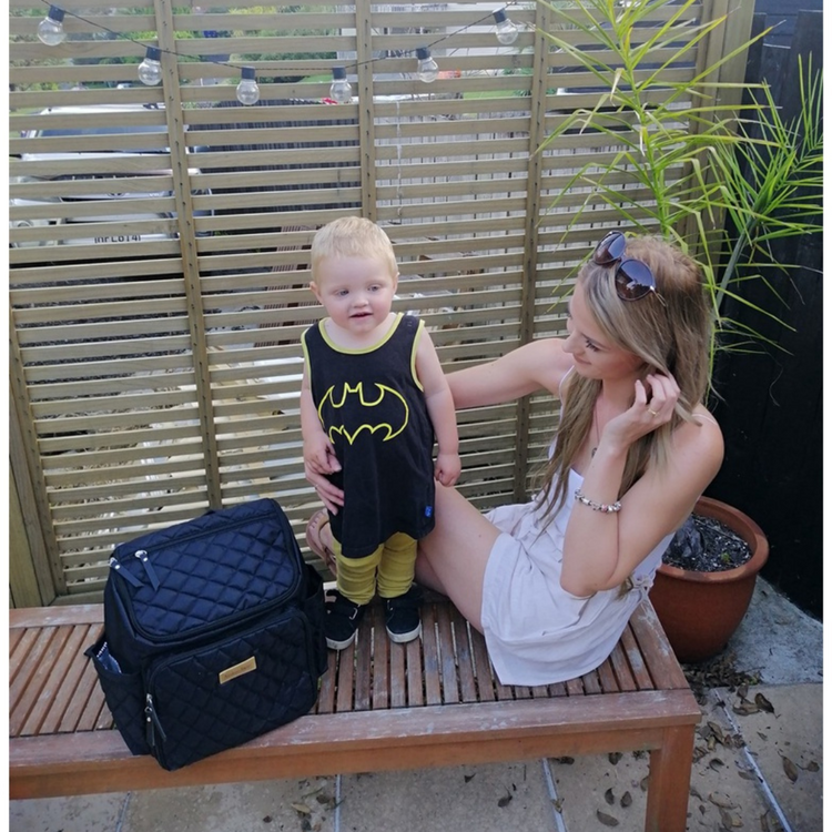 Akarana Baby Atamai Diaper Backpack - Black