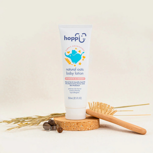 Hoppi 100% Natural Oats Baby Lotion (250ml)