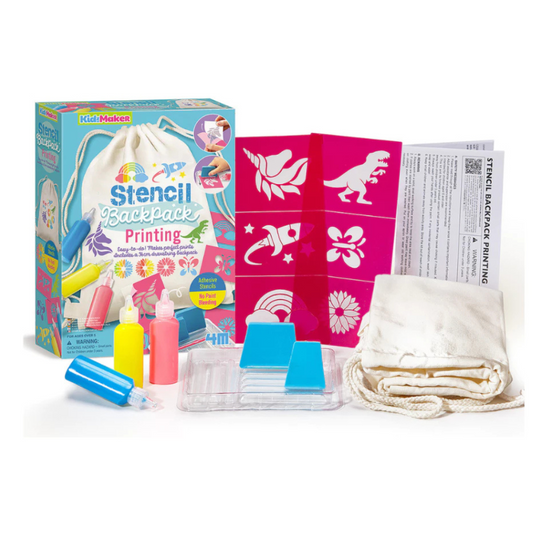 4M KidzMaker - Stencil Backpack Printing (5Y+)