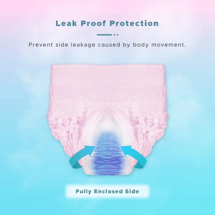 Shapee Overnite Sanitary Panties 3pcs (S-M, L-XL)