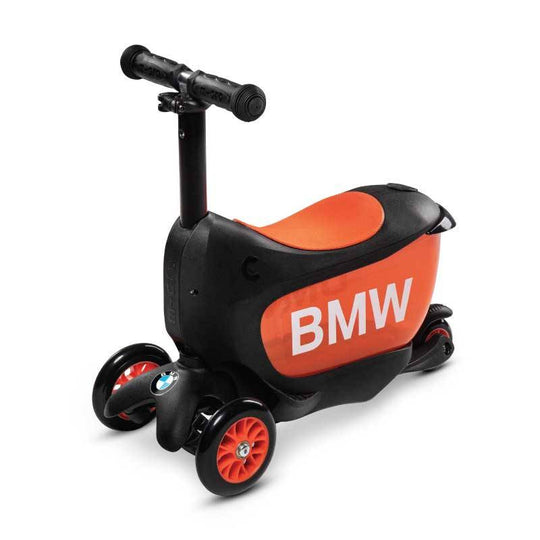Micro BMW Mini2Go Kids Scooter - Black/Orange (3-5yrs)