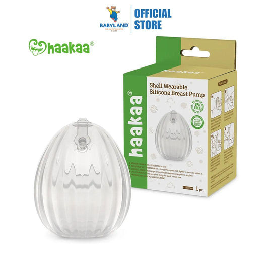 Haakaa Shell Wearable Silicone Pump Milk Collector 75ml ( 1pc )