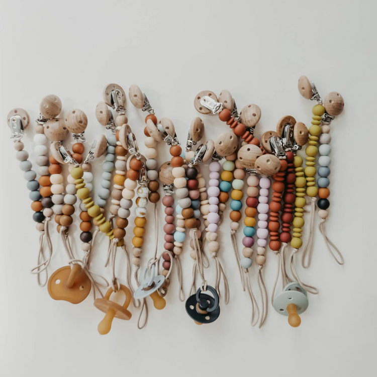 Mils and Key Eli Pacifier Clips - Multiple Color (0m+)