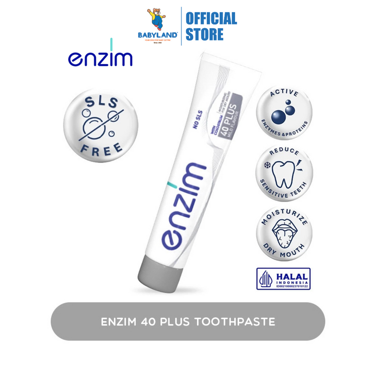 Enzim 40 Plus Mild Flavour Toothpaste (100ml) | Sensitivity & Gum Health Toothpaste
