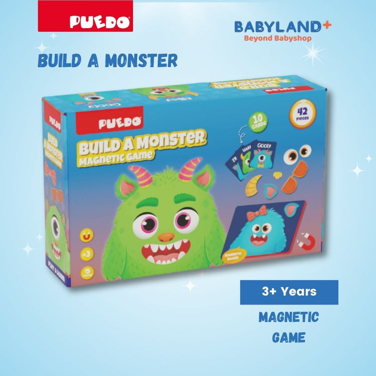 Puedo Magnetic Build a Monster (3Y+)