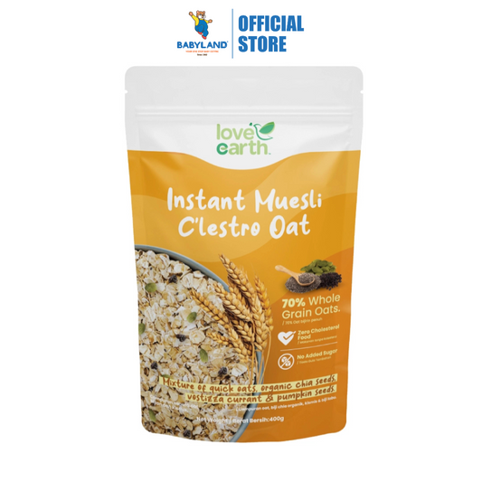 Love Earth Organic Instant Muesli C'lestro Oat 400g