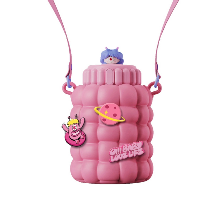 Oball Dudu Cup 560ML With straw and shoulder strap