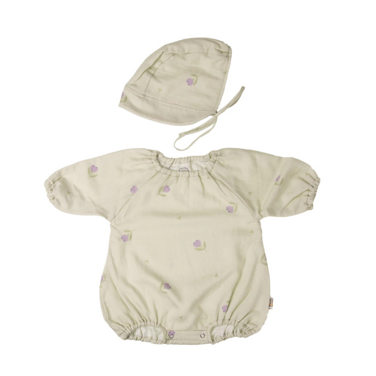 Saeson Classic Bubble Romper Set 100% Tencel
