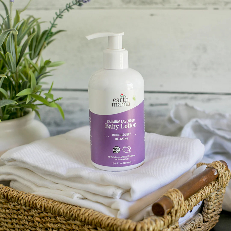 Earth Mama Calming Lavender Baby Lotion 240ml