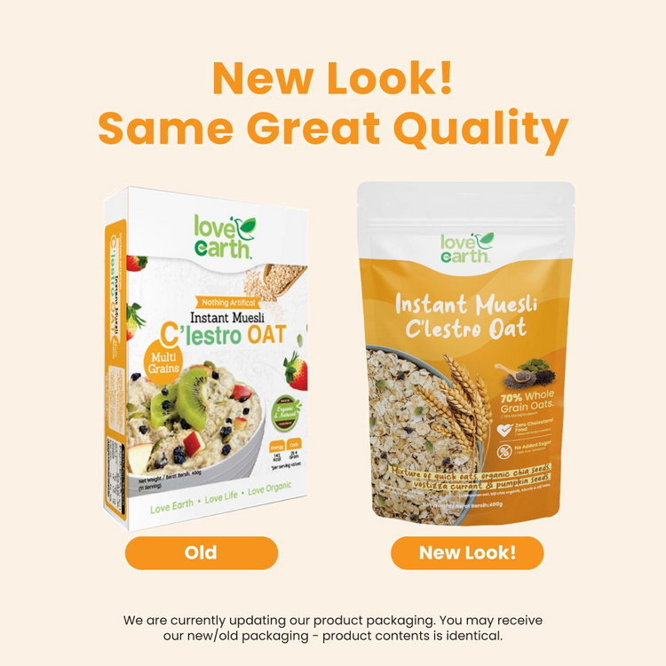 Love Earth Organic Instant Muesli C'lestro Oat 400g