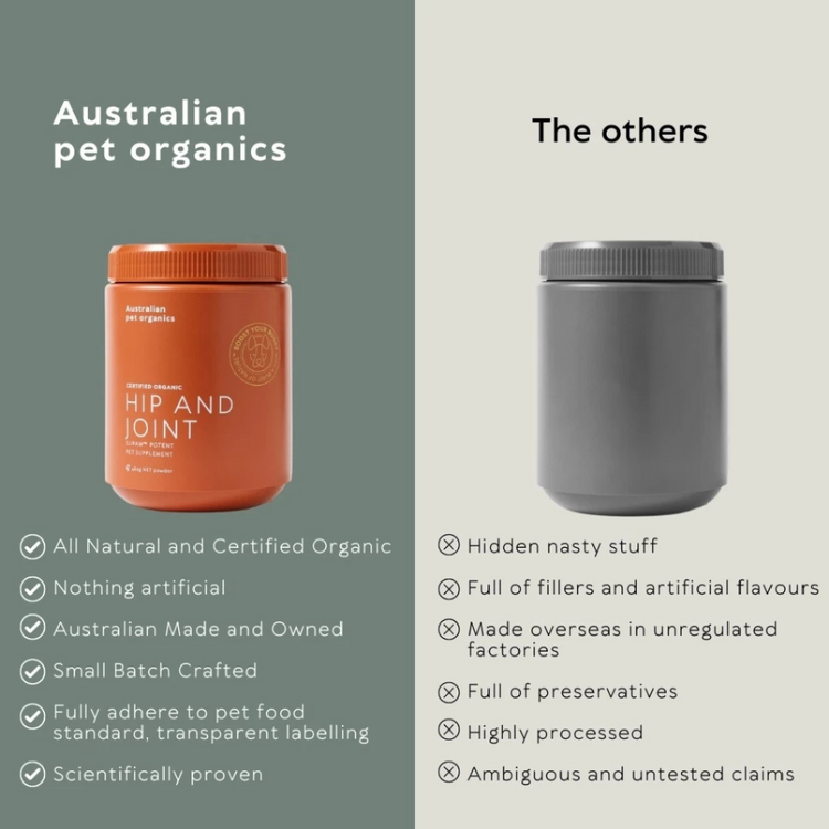 Australian Pet Organics Dog Supplements