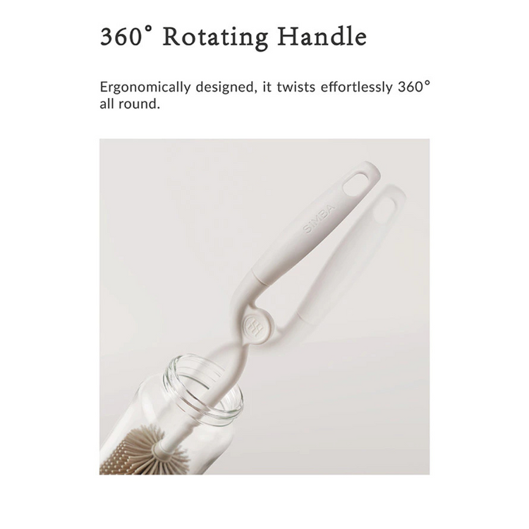 Simba Silky Rotating Silicone Bottle Brush