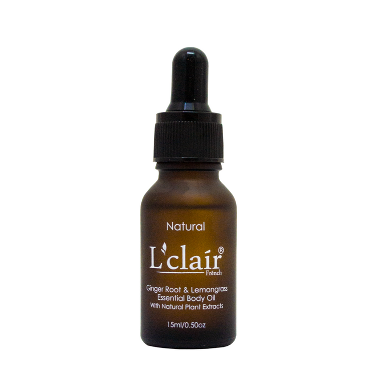 Lclair Ginger & Lemongrass Essential Body Oil (15ml/55ml)
