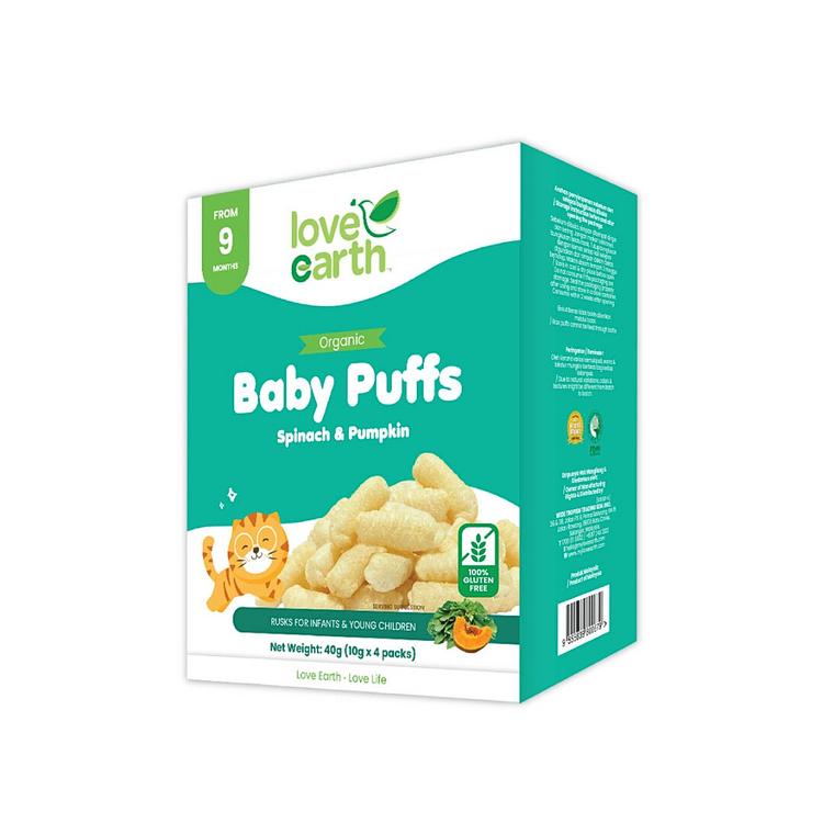 Love Earth Organic Baby Puff (10G X 4 Serving)