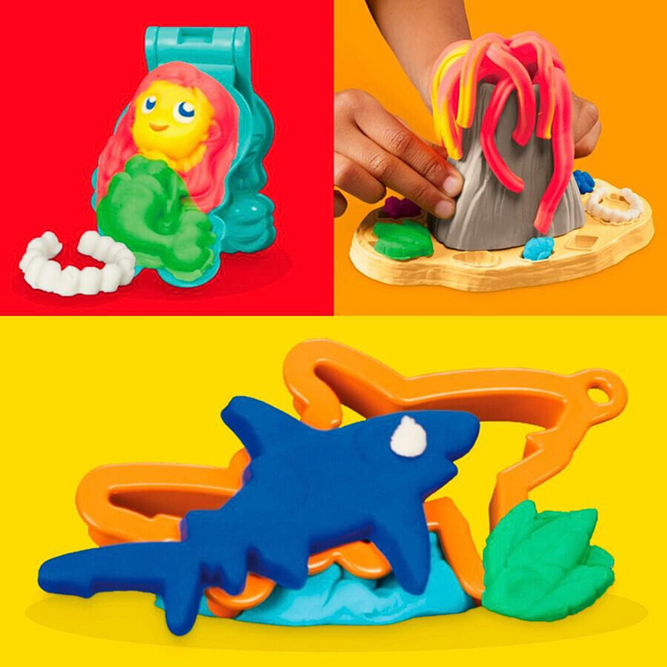 Play-Doh Volcano Treasure Adventure (3Y+)