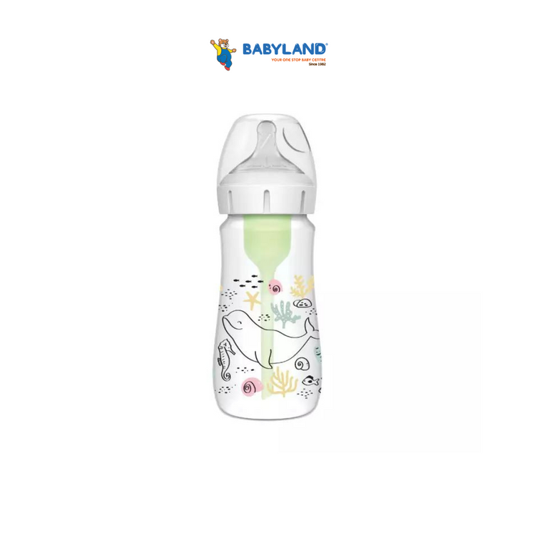 Dr Brown's Options+ PP Wide-Neck Bottle With Level 1 Teat (270mL)(1-Pack)