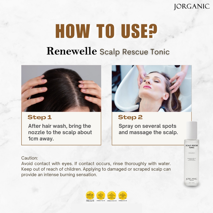 Jorganic Renewelle Scalp Rescue Tonic 150ml