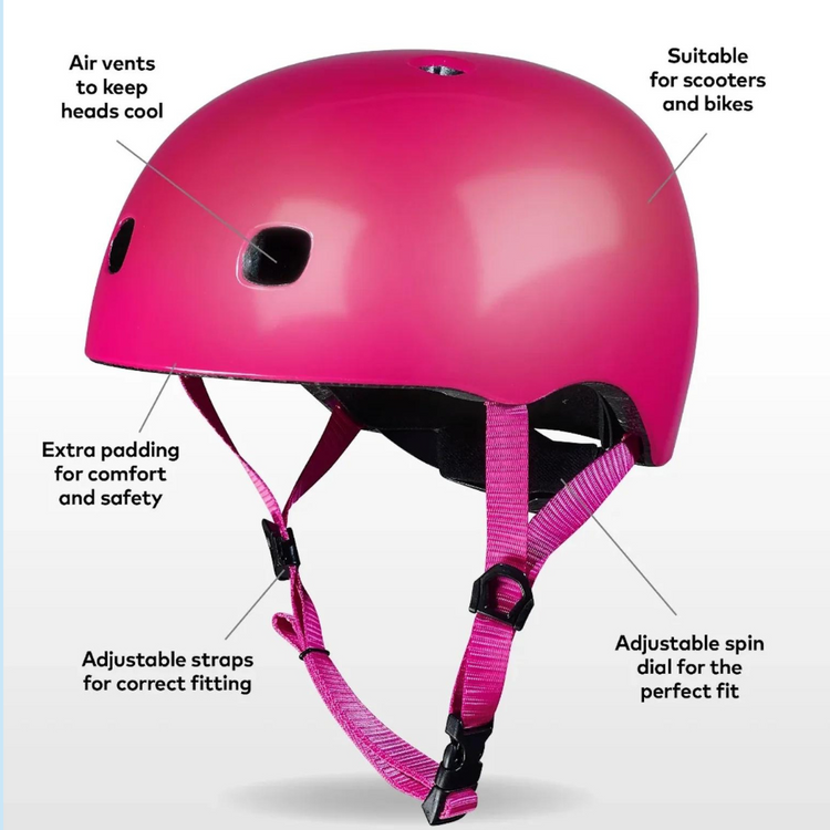 Micro Helmet Raspberry (M)