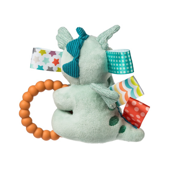 Mary Meyer Taggies Drax Dragon Teether Rattle – 6″