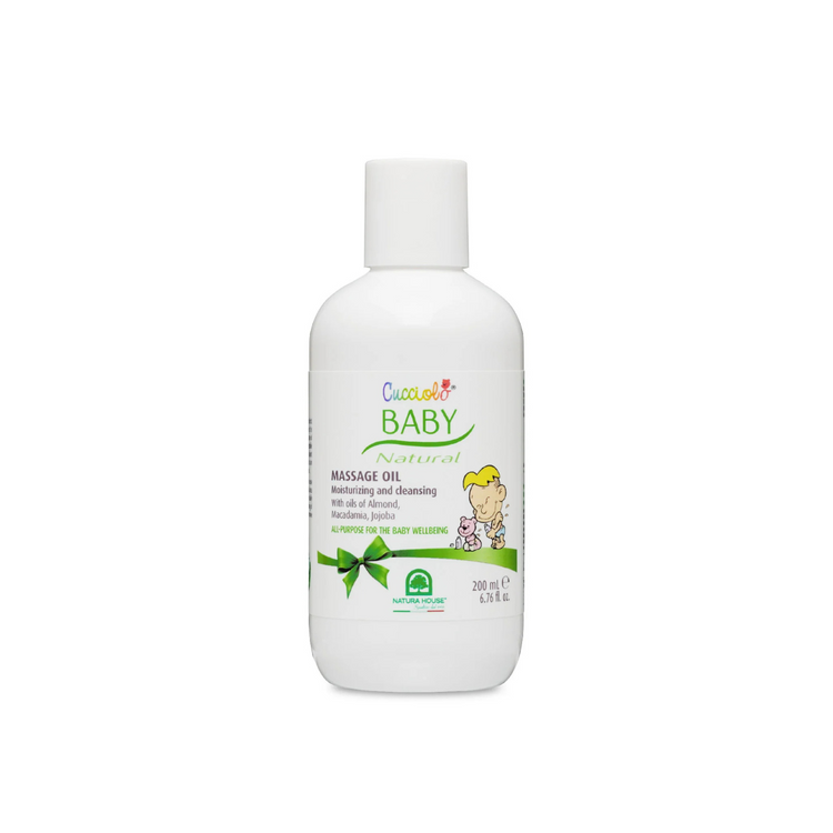 Cucciolo Baby Natural Massage Oil (200ml)