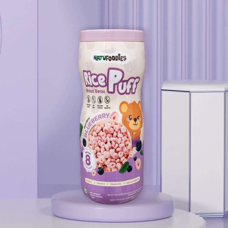 Natufoodies Organic Rice Puffs (6m+) (8m+)
