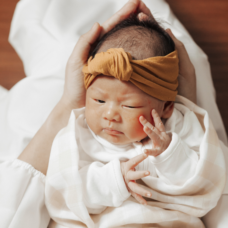 Mils and Key Swaddle - Bamboo + Cotton Swaddle (120cm x 120 cm)