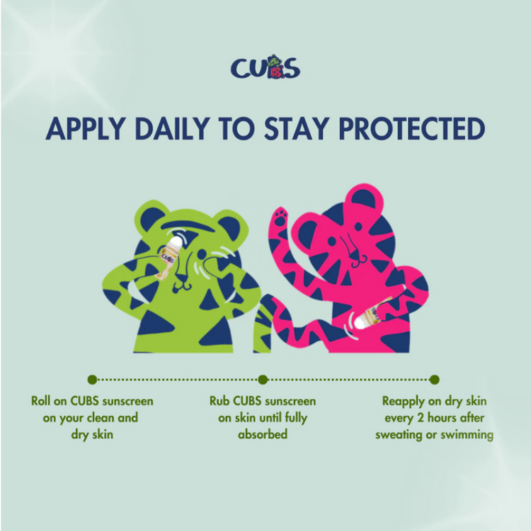 CUBS SPF30+ Mineral Sunscreen