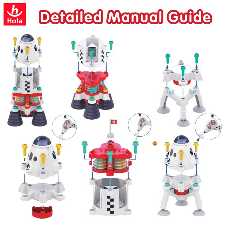 Hola Miukids Rocket (4Y+) Engineering & Hands-on Skills