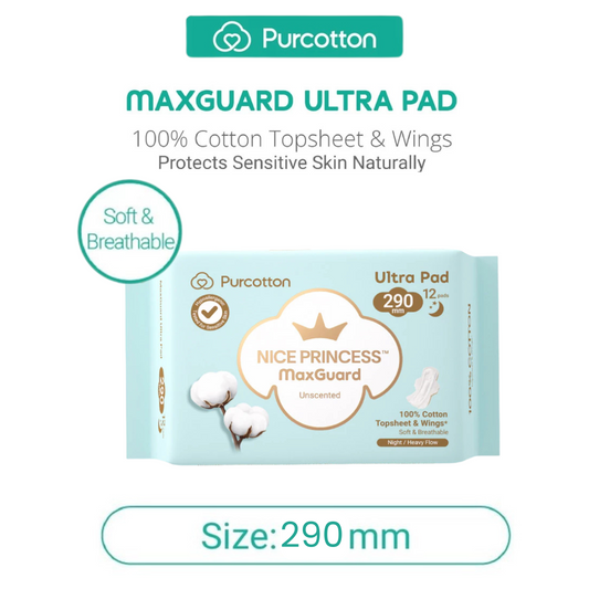Purcotton Nice Princess MaxGuard Ultra Pad (290mm x 12 Pads)