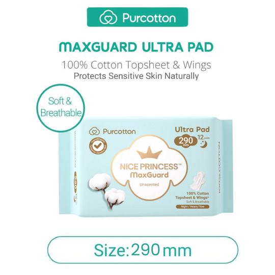 Purcotton Nice Princess MaxGuard Ultra Pad (290mm x 12 Pads)