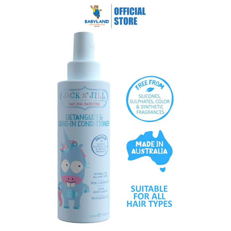 Jack N Jill Detangler & Leave-in Conditioner - Natural 200mL