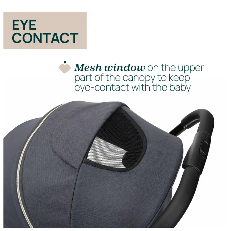 Chicco Goody XPlus Auto Fold Stroller - Dark Shadow (Newborn up to 22kg)