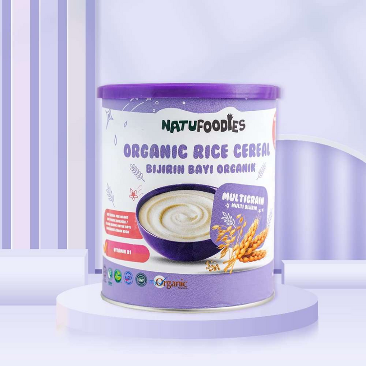 Natufoodies Organic Rice Cereal (200g) (6m+)