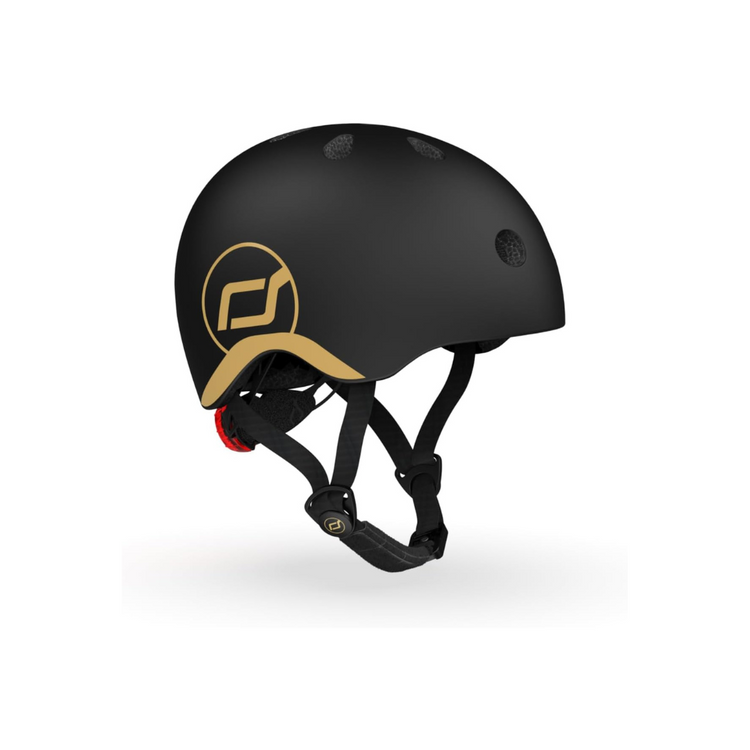 Scoot And Ride Helmet Size XXS-S (Gold Black) (45 – 51cm)