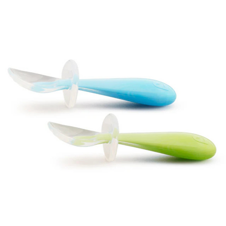 Munchkin Gentle Scoop Silicone Training Spoons 2pcs (6m+)