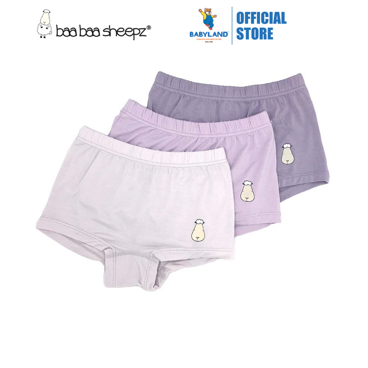 Baa Baa Sheepz Girls Briefs C004-B 3Pcs