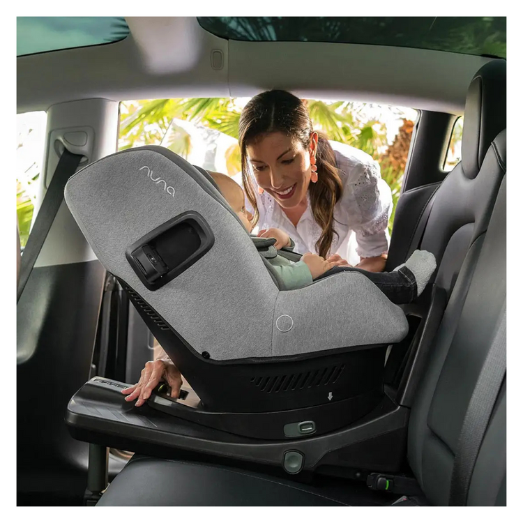 Nuna PRYM i-Size Car Seat - Caviar | Newborn to 18kg (approximately 4 years old)