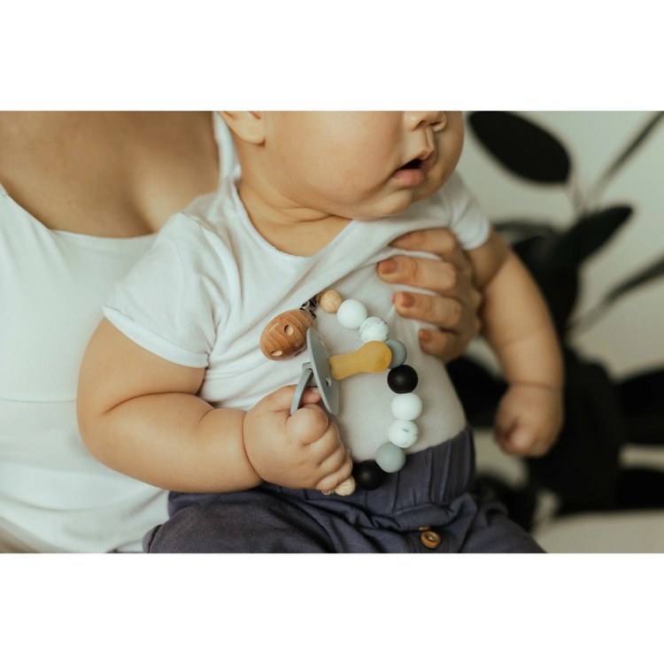 Mils and Key Lane Pacifier Clips (0m+)