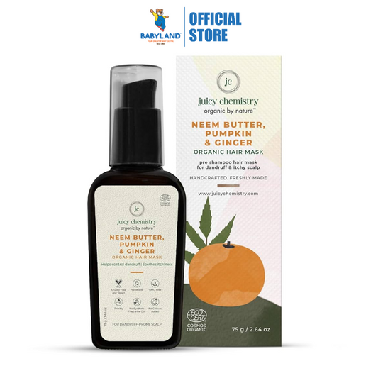 Juicy Chemistry Neem Butter, Pumpkin & Ginger Hair Mask (75g) EXP: JAN 2026