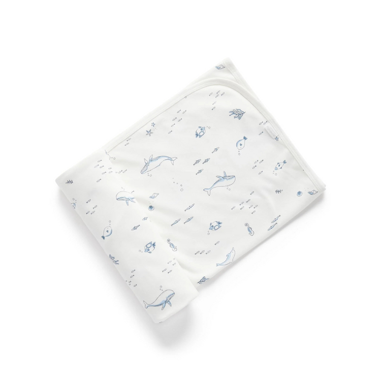 Purebaby Organic Bunny Rug / Soft Blanket (110cm x 100cm)