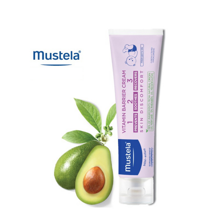 Mustela 123 Vitamin Barrier Cream for All Skin Types (100ML)