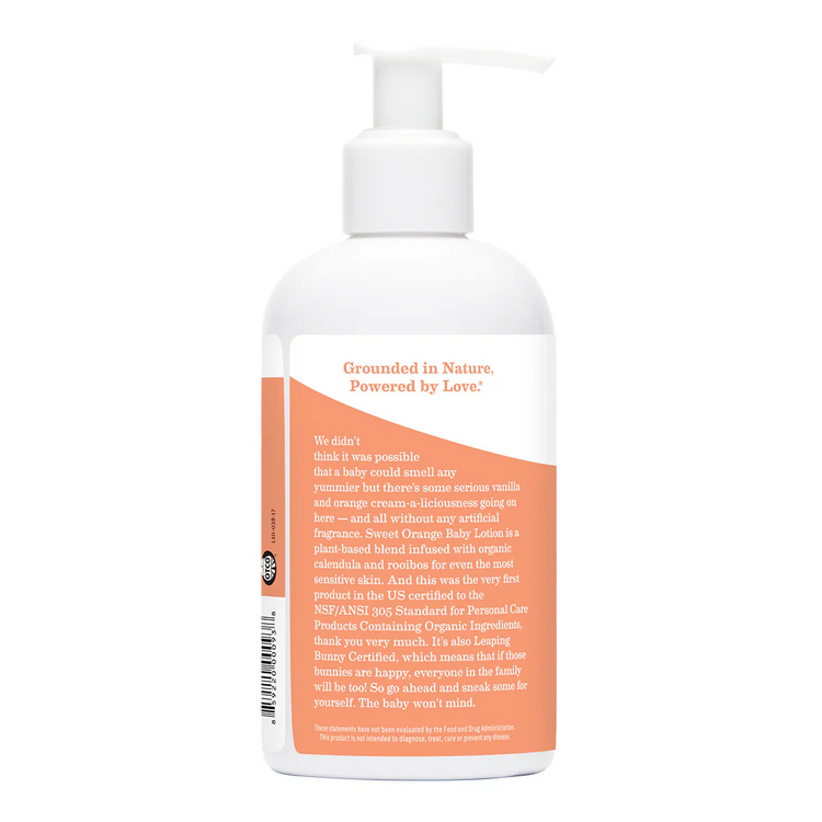 Earth Mama Sweet Orange Baby Lotion 240ml