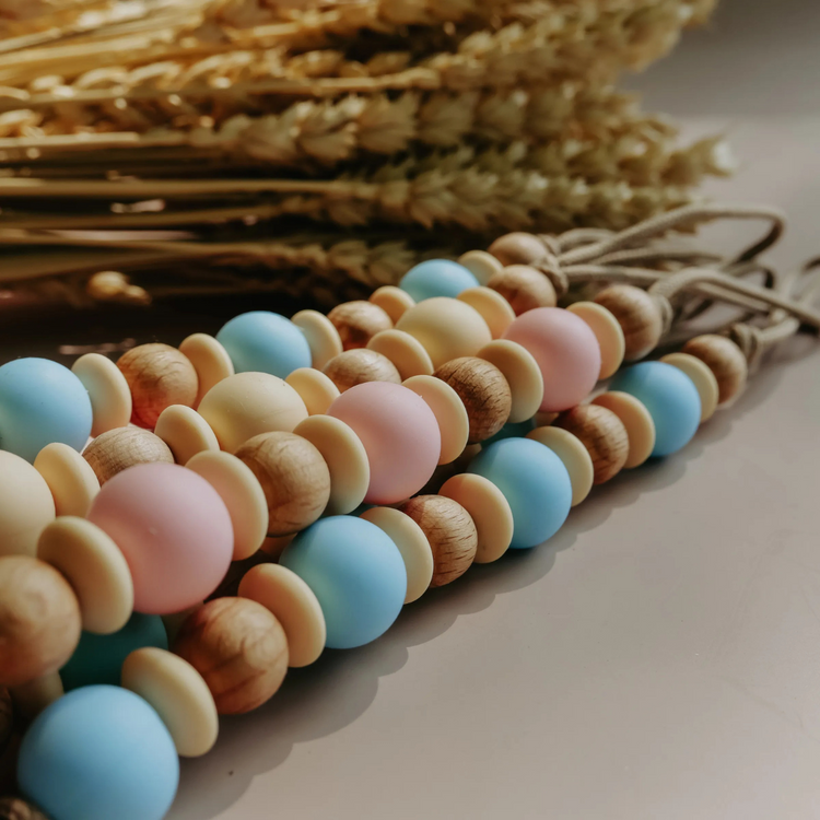 Mils and Key Ella Pastel Pacifier Clips (0m+)