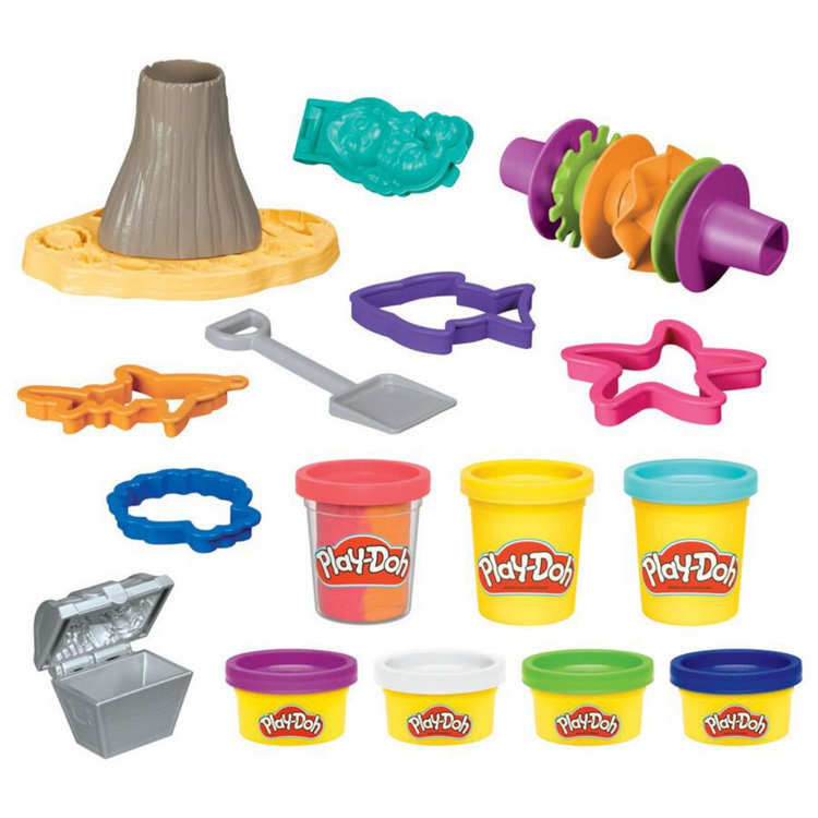 Play-Doh Volcano Treasure Adventure (3Y+)
