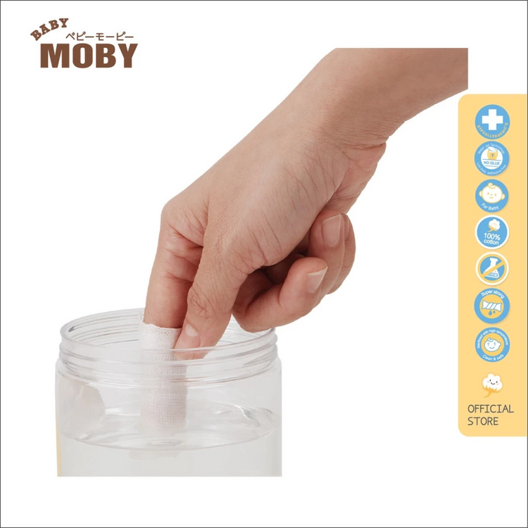Baby Moby Gauze Pads (2"x2"- 50 Sheets)
