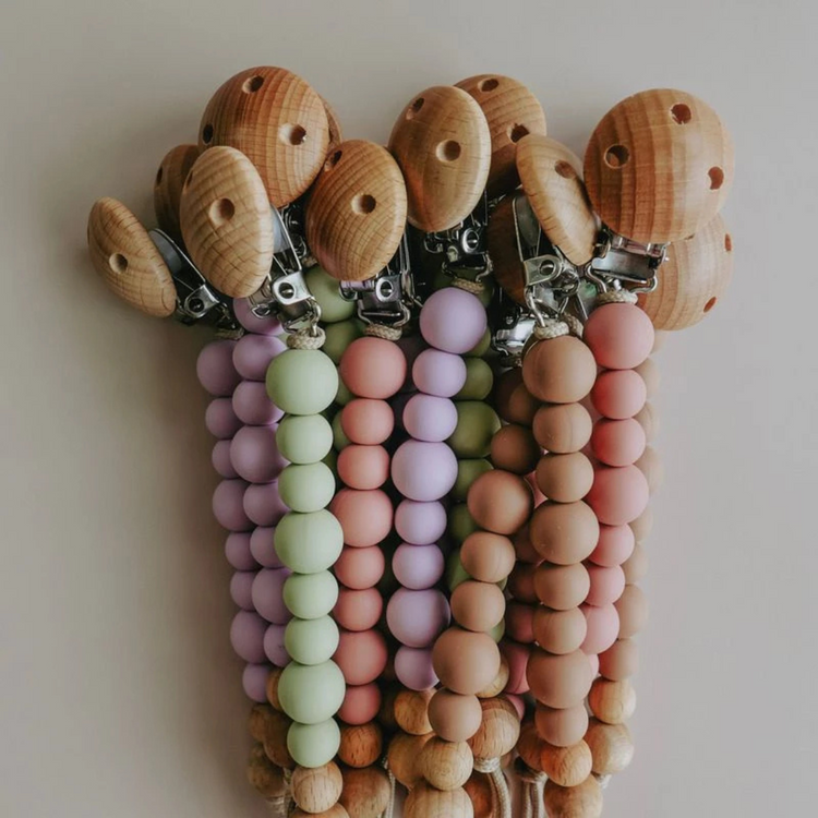 Mils and Key the CLASSIC Pacifier Clips (0m+)