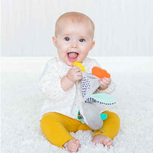 Infantino Cuddly Teether - Penguin (0m+)