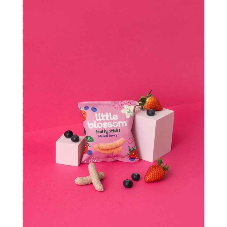 Little Blossom Fruity Sticks 12g - Mixed Berry