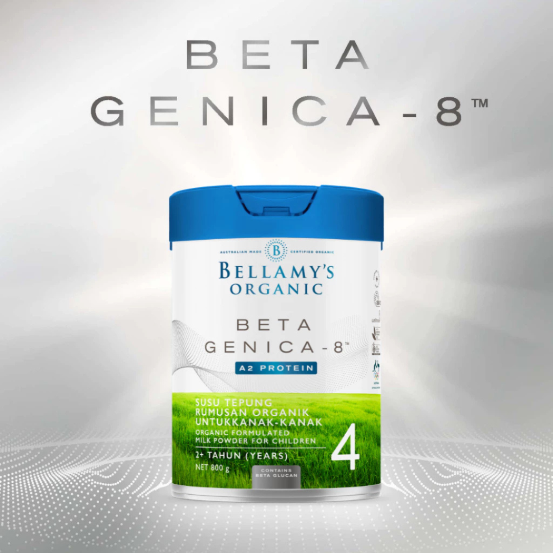 Bellamy's Organic 2 2缶セット Bellamy's Organic Beta Genica-8 Step 4 Junior Milk Drink 800g (2+